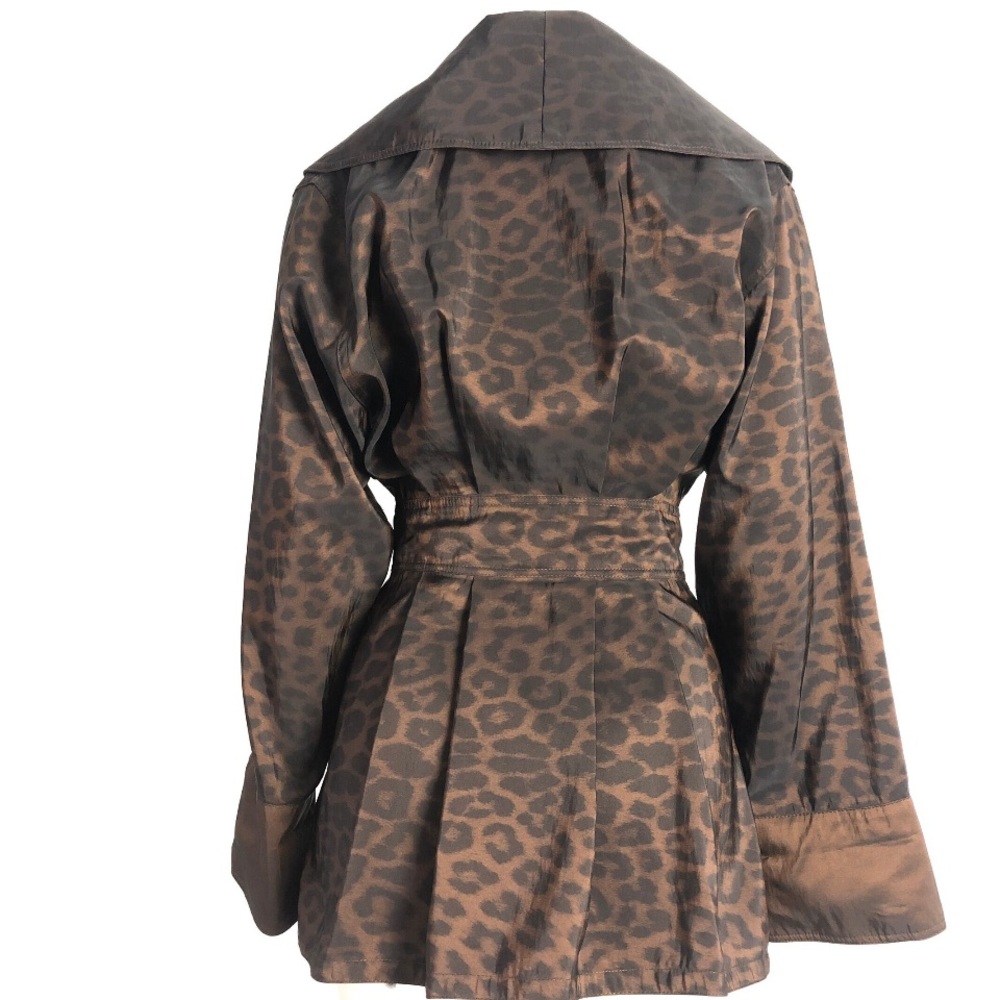 Braetan Leopard Print Wrap Robe - Picture 3 of 11